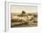 View of the Temple Mount with the Dome of the Rock and the El Aqsa Mosque, Jerusalem, C.1880-1900-null-Framed Photographic Print