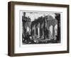 View of the Temples of Paestum (Litho)-Giovanni Battista Piranesi-Framed Giclee Print