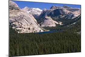 View of the Tenaya Lake Yosemite National Park-George Oze-Mounted Photographic Print
