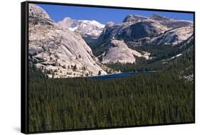 View of the Tenaya Lake Yosemite National Park-George Oze-Framed Stretched Canvas