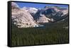 View of the Tenaya Lake Yosemite National Park-George Oze-Framed Stretched Canvas