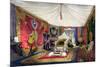 View of the Tented Room and Ivory Carved Throne-Peter Mabuse-Mounted Giclee Print