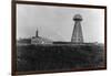 View of the Tesla Wireless Broadcasting Tower-null-Framed Premium Photographic Print