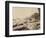 View of the Thames Above Limehouse, London, During the Frost of February 1895-null-Framed Photographic Print