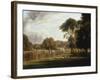 View of the Thames at Richmond-George Hilditch-Framed Giclee Print