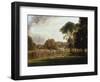 View of the Thames at Richmond-George Hilditch-Framed Giclee Print