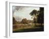View of the Thames at Richmond-George Hilditch-Framed Giclee Print