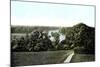 View of the Thames from Richmond Hill, London, 20th Century-null-Mounted Giclee Print