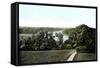 View of the Thames from Richmond Hill, London, 20th Century-null-Framed Stretched Canvas