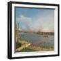 View of the Thames, from Richmond House-Canaletto-Framed Giclee Print