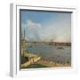 View of the Thames, from Richmond House-Canaletto-Framed Giclee Print