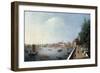 View of the Thames from the Adelphi Terrace-William James-Framed Giclee Print