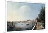 View of the Thames from the Adelphi Terrace-William James-Framed Giclee Print