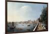 View of the Thames from the Adelphi Terrace-William James-Framed Giclee Print