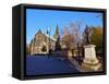 View of the The Cathedral of St. Mungo, Glasgow, Scotland, United Kingdom, Europe-Karol Kozlowski-Framed Stretched Canvas