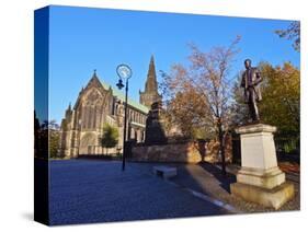 View of the The Cathedral of St. Mungo, Glasgow, Scotland, United Kingdom, Europe-Karol Kozlowski-Stretched Canvas