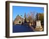 View of the The Cathedral of St. Mungo, Glasgow, Scotland, United Kingdom, Europe-Karol Kozlowski-Framed Photographic Print