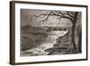 View of the The Outlet of the Serpentine, Hyde Park, London, 1818-John Claude Nattes-Framed Giclee Print