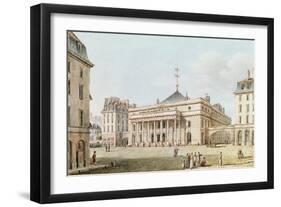 View of the Theatre De L'Odeon, Paris-Victor Jean Nicolle-Framed Giclee Print