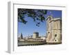 View of the Three Towers at the Entrance to Vieux Port, La Rochelle, Charente-Maritime-Peter Richardson-Framed Premium Photographic Print