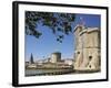 View of the Three Towers at the Entrance to Vieux Port, La Rochelle, Charente-Maritime-Peter Richardson-Framed Photographic Print