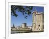 View of the Three Towers at the Entrance to Vieux Port, La Rochelle, Charente-Maritime-Peter Richardson-Framed Photographic Print