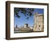 View of the Three Towers at the Entrance to Vieux Port, La Rochelle, Charente-Maritime-Peter Richardson-Framed Photographic Print
