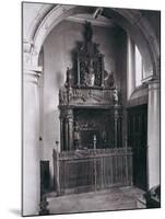 View of the Tomb of Thomas Sutton, Charterhouse, Finsbury, London, 1880-Henry Dixon-Mounted Giclee Print