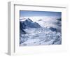 View of the Top of Fox Glacier, Westland, West Coast, South Island, New Zealand-D H Webster-Framed Photographic Print