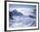 View of the Top of Fox Glacier, Westland, West Coast, South Island, New Zealand-D H Webster-Framed Photographic Print