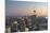 View of the Top of the Rock, Empire State Building, Rockefeller Centre, Manhattan, New York-Rainer Mirau-Mounted Photographic Print