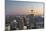 View of the Top of the Rock, Empire State Building, Rockefeller Centre, Manhattan, New York-Rainer Mirau-Mounted Photographic Print
