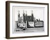 View of the Tower of London, C1700-null-Framed Giclee Print