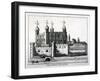 View of the Tower of London, C1700-null-Framed Giclee Print