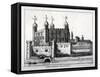 View of the Tower of London, C1700-null-Framed Stretched Canvas