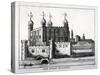 View of the Tower of London, C1700-null-Stretched Canvas