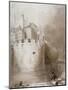 View of the Tower of London from the Moat, C1830-null-Mounted Giclee Print