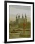 View Of the Tower Of London. Illustration From London Town'-Thomas Crane-Framed Giclee Print