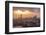 View of the Town at the Sunset from the Monument-Massimo Borchi-Framed Photographic Print