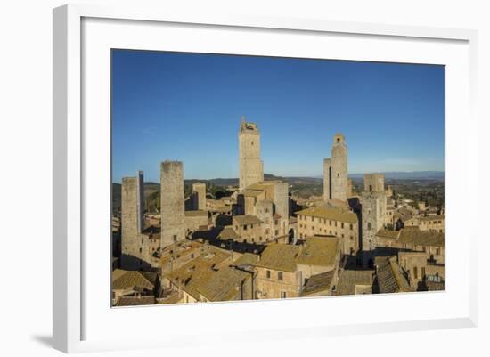 View of the Town by Drone-Guido Cozzi-Framed Photographic Print