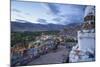 View of the Town from a Small Hill near Main Bazaar-Guido Cozzi-Mounted Photographic Print