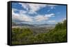 View of the Town from Altofonte-Guido Cozzi-Framed Stretched Canvas