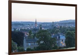 View of the Town from Bathwick Meadow-Guido Cozzi-Framed Photographic Print