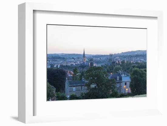 View of the Town from Bathwick Meadow-Guido Cozzi-Framed Photographic Print