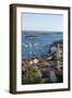 View of the Town from Fortress, Hvar Town, Hvar Island, Croatia-Guido Cozzi-Framed Photographic Print