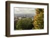 View of the Town from Montmartre Hill in Autumn (Fall)-Massimo Borchi-Framed Photographic Print