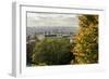 View of the Town from Montmartre Hill in Autumn (Fall)-Massimo Borchi-Framed Photographic Print