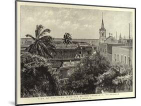 View of the Town from the British Consulate, Mocambique-Harry Hamilton Johnston-Mounted Giclee Print