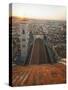 View of the Town from the Dome of Santa Maria Del Fiore Cathedral-Guido Cozzi-Stretched Canvas