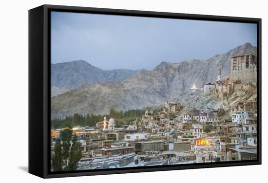 View of the Town near the Palace-Guido Cozzi-Framed Stretched Canvas